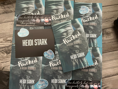 RUCKED: A Rugby Romance Signed Paperback Soft Cover (+ Swag!)